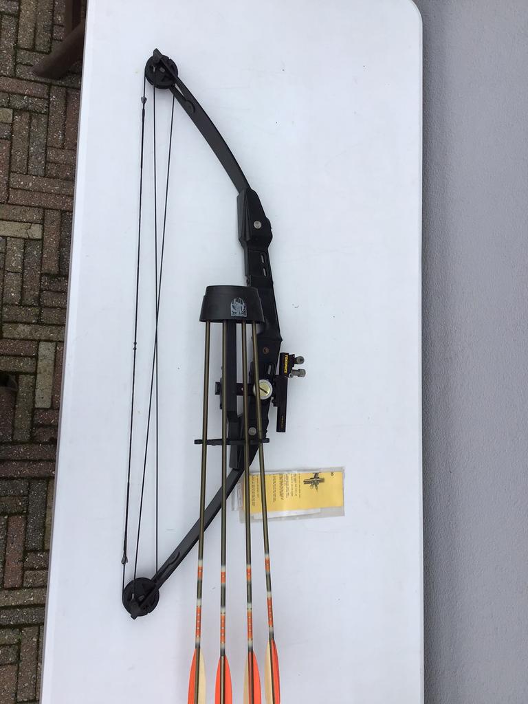 Handboog Linkshandig, Sport en Fitness, Handboogschieten, Ophalen, Pijlen