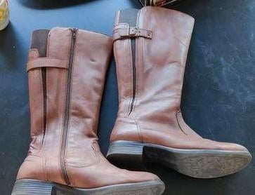 Laarzen maat 41, Enlèvement ou Envoi, Brun, Bottes hautes