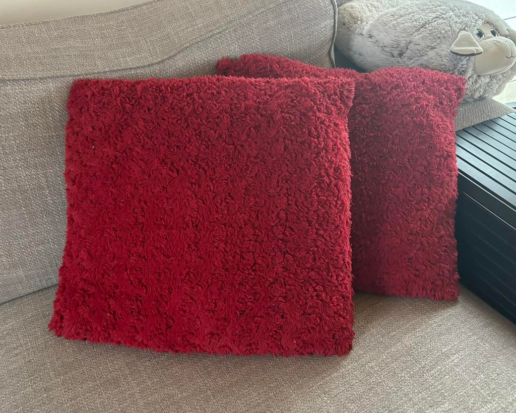 2 sierkussens Maison du Monde 50 x 50 cm, Maison & Meubles, Accessoires pour la Maison | Coussins, Enlèvement, Comme neuf
