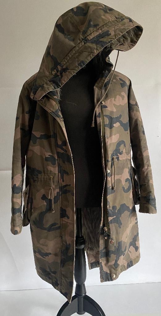 Alix The Label militaire winterjas/parka, Kleding | Dames, Ophalen of Verzenden, Gedragen, Maat 36 (S), Overige kleuren
