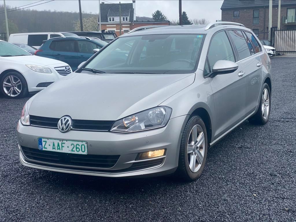 Volkswagen Golf 7 Alltrack 1.6 TDI, Auto's, Voorwielaandrijving, 4 cilinders, Leder, Bedrijf