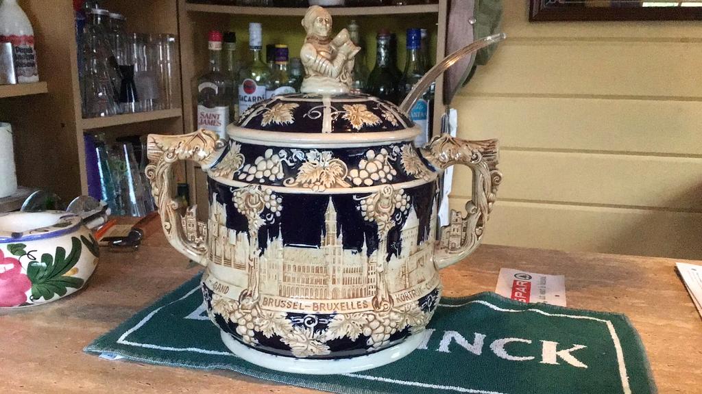 Pot ancien pour préparer des fruits ou punch à l'alcool, Antiquités & Art, Enlèvement