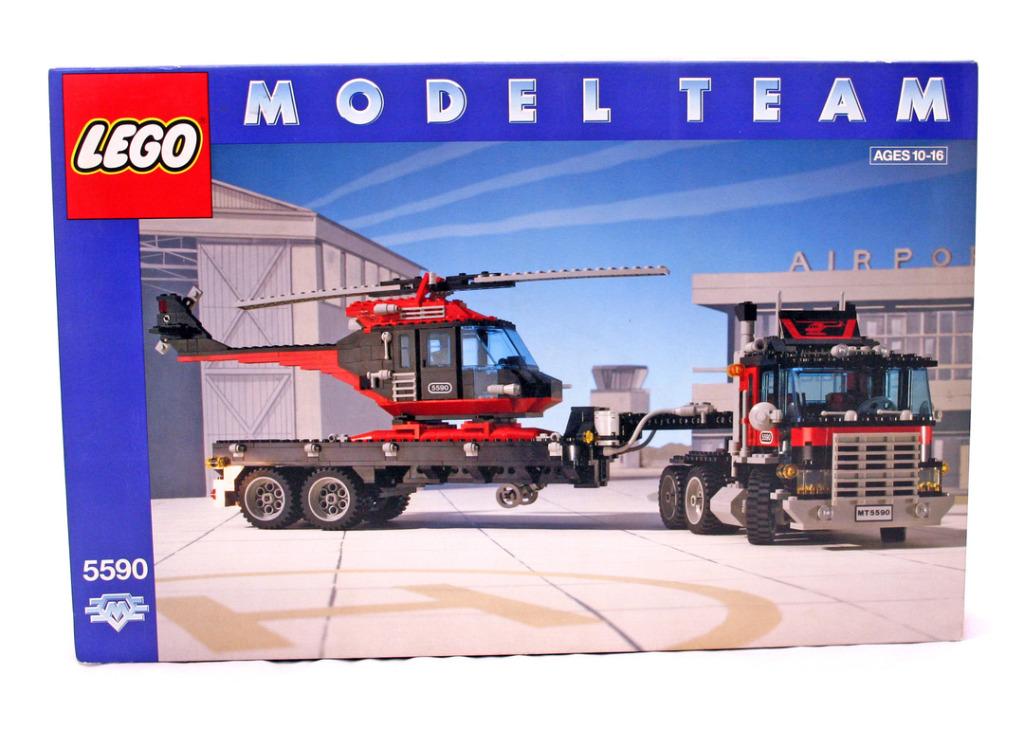 LEGO Model Team 5590 Whirl N' Wheel Super Truck MET DOOS, Enlèvement ou Envoi, Comme neuf, Ensemble complet, Lego