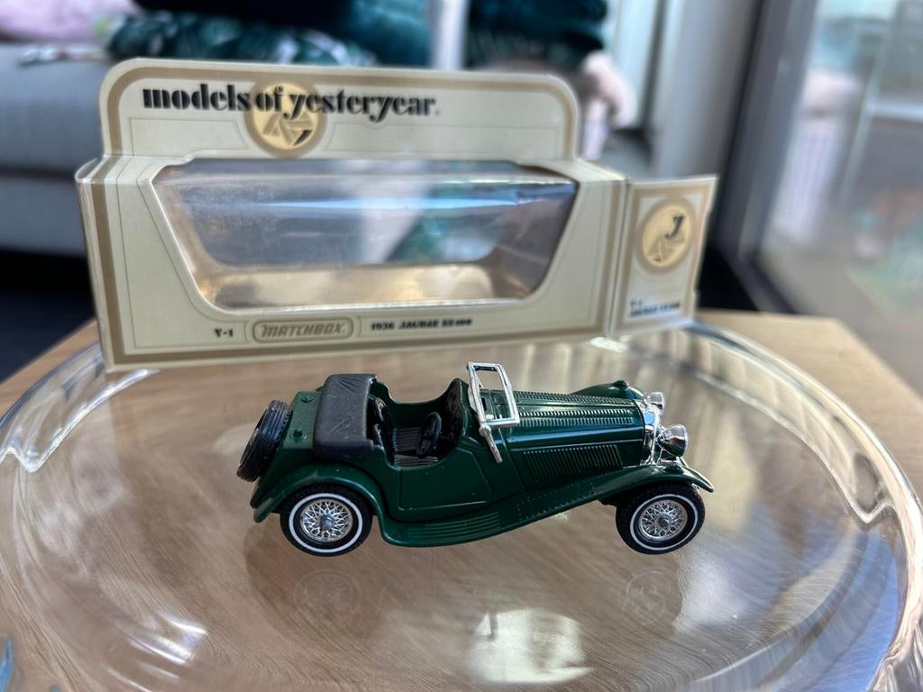 Matchbox Models of Yesteryear Y-1/3; 1936 Jaguar SS100 1977, Ophalen of Verzenden
