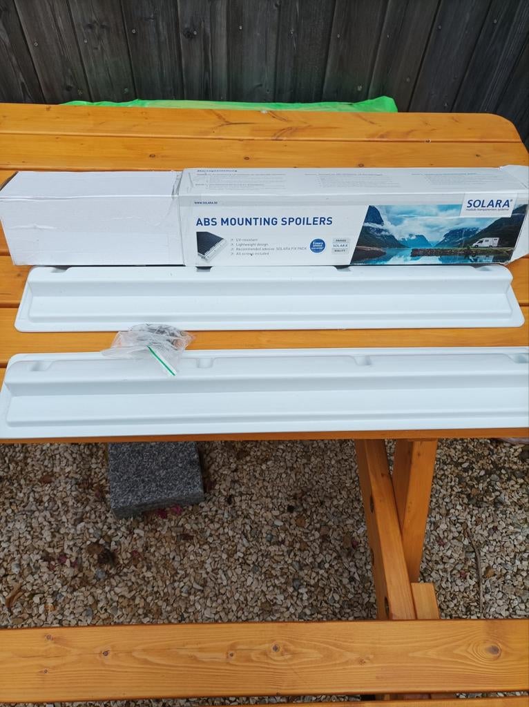 Dakliggers voor montage zonnepaneel, Caravans en Kamperen, Ophalen, Nieuw