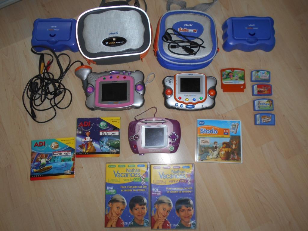 VTECH....lot de consoles+accessoires, Games en Spelcomputers, Spelcomputers | Overige, Ophalen of Verzenden, Gebruikt