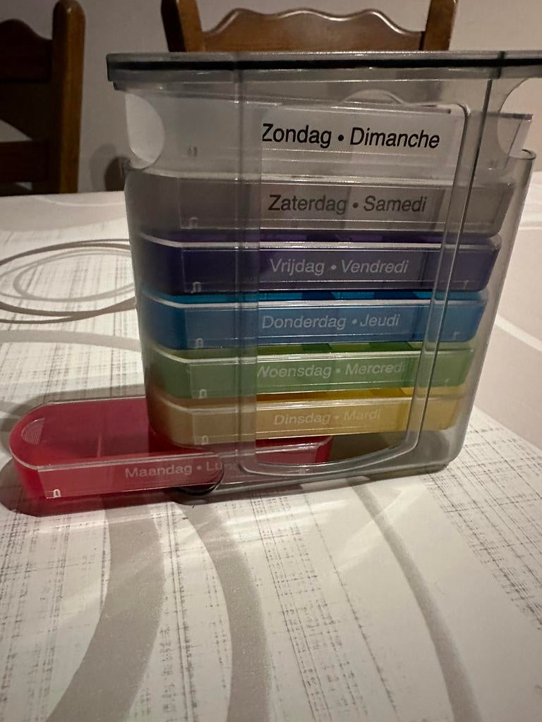 Doosje voor medicijnen in te vullen, Ophalen of Verzenden, Nieuw