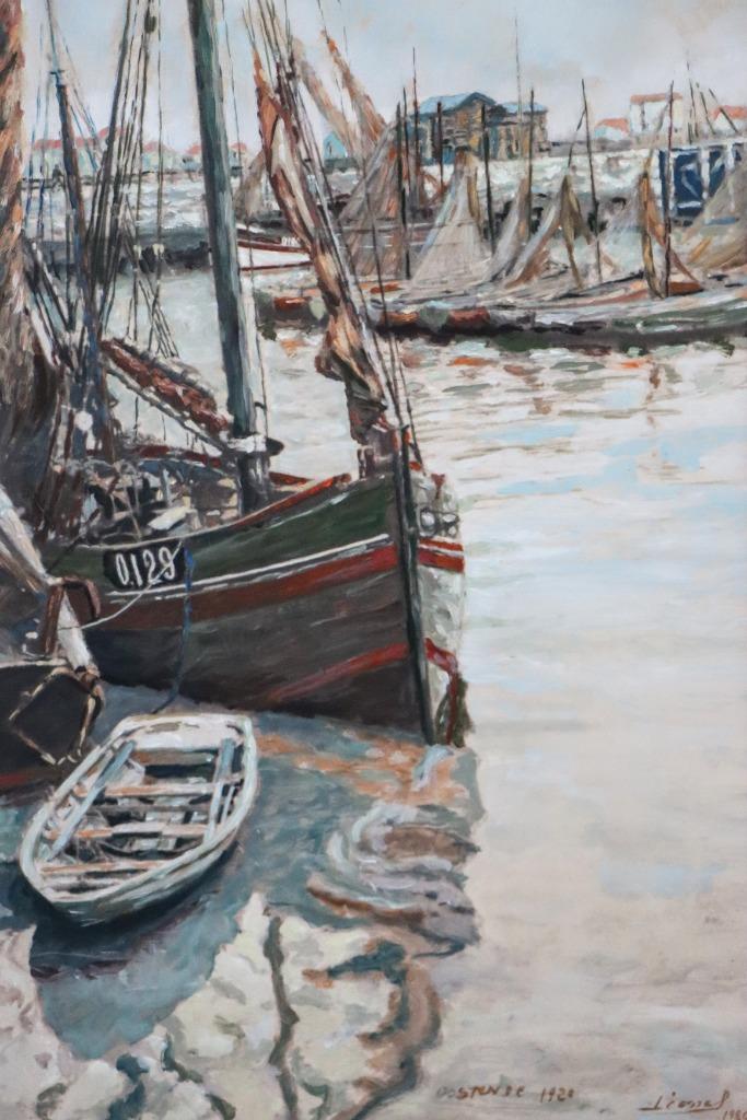Schilderij Lionel Sanctorum, Ophalen