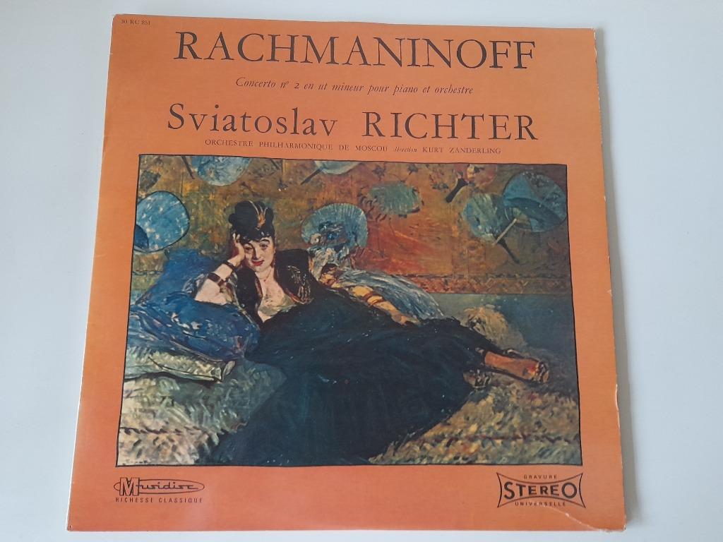LP Rachmaninoff - Sviatoslav Richter, Ophalen of Verzenden