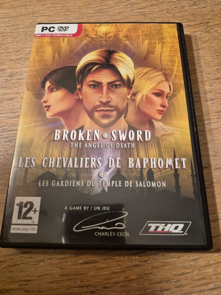 Pc spel Broken Sword (The angel of Death), Games en Spelcomputers, Avontuur en Actie, 1 speler, Ophalen of Verzenden, Zo goed als nieuw