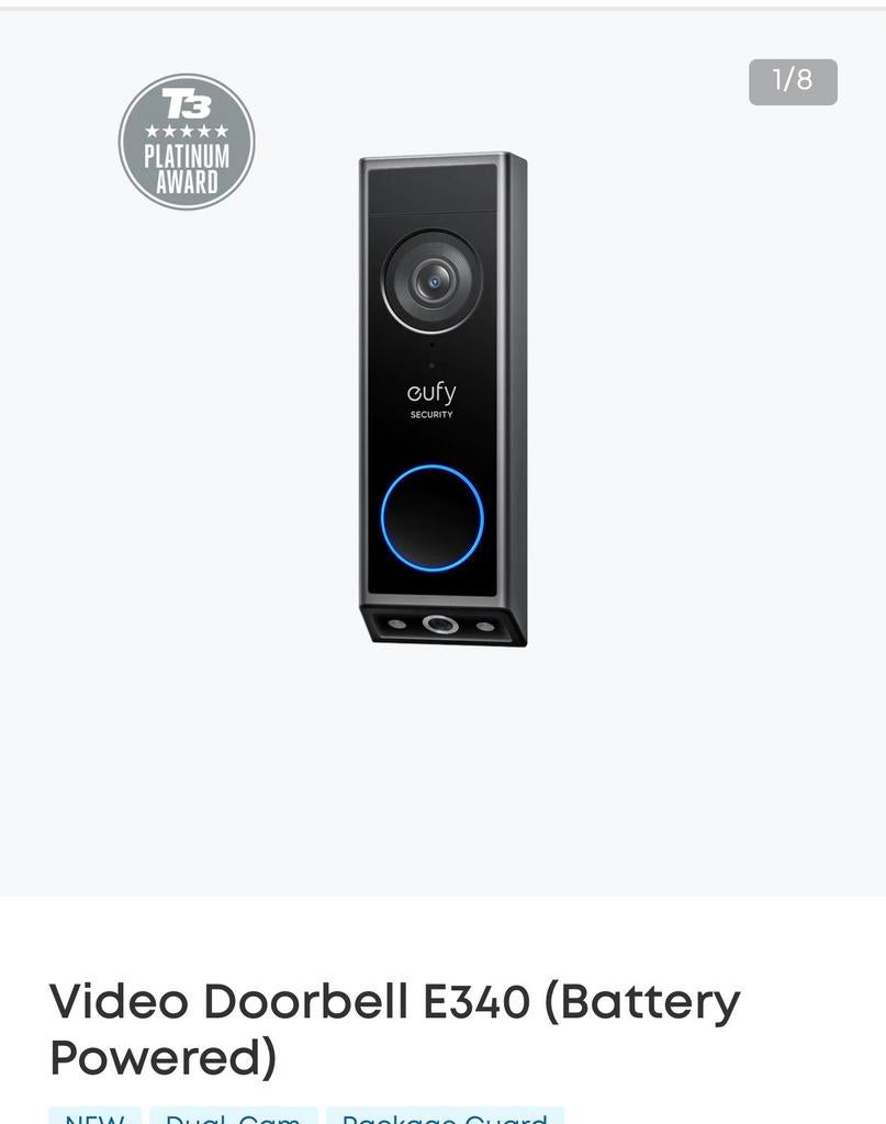 Eufy E340, Enlèvement ou Envoi, Comme neuf