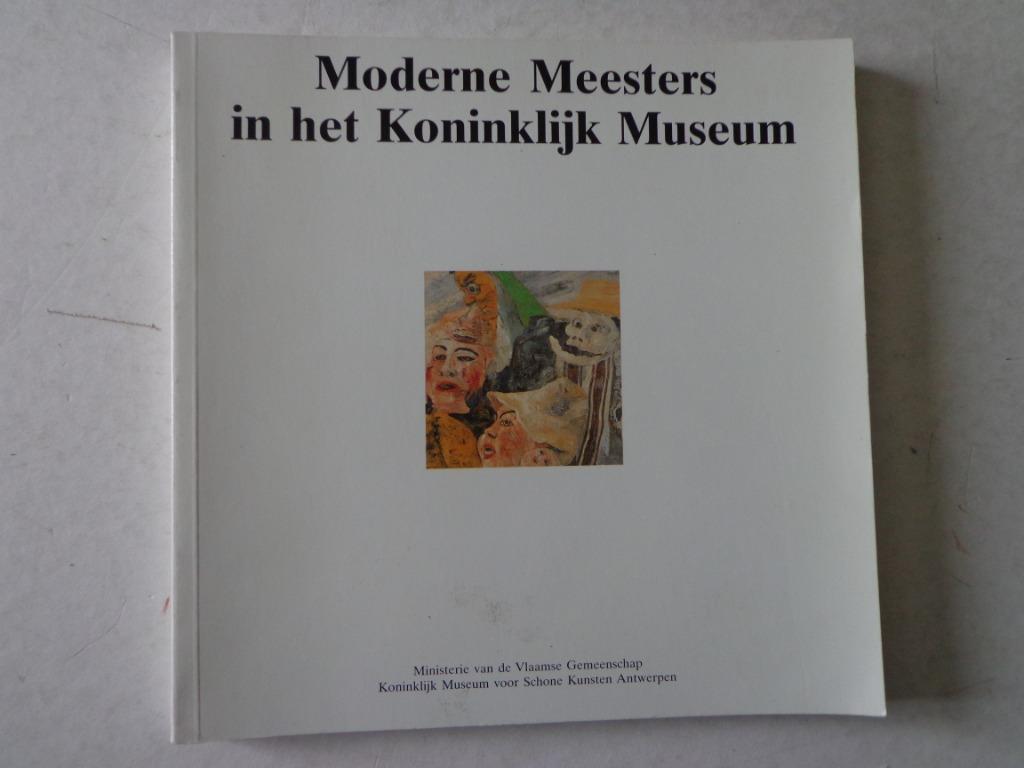 catalogus Moderne Meesters in het Koninklijk Museum, Ophalen of Verzenden, Gelezen, Schilder- en Tekenkunst