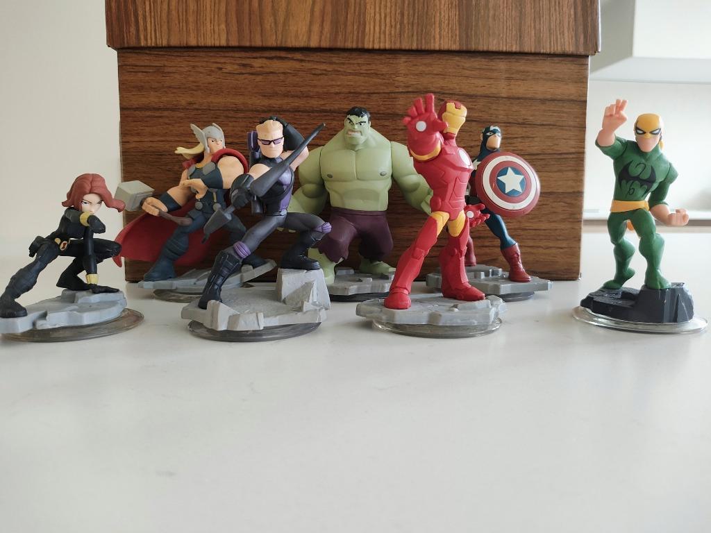 Disney Infinity Marvel Super Heroes figuren, Ophalen of Verzenden, Gebruikt, Beeldje of Figuurtje