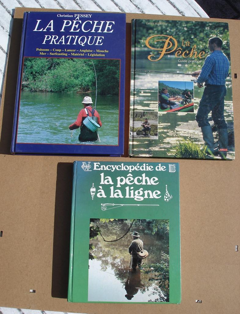 3 franse boeken over de hengelsport, Ophalen of Verzenden, Gebruikt, Boek of Tijdschrift