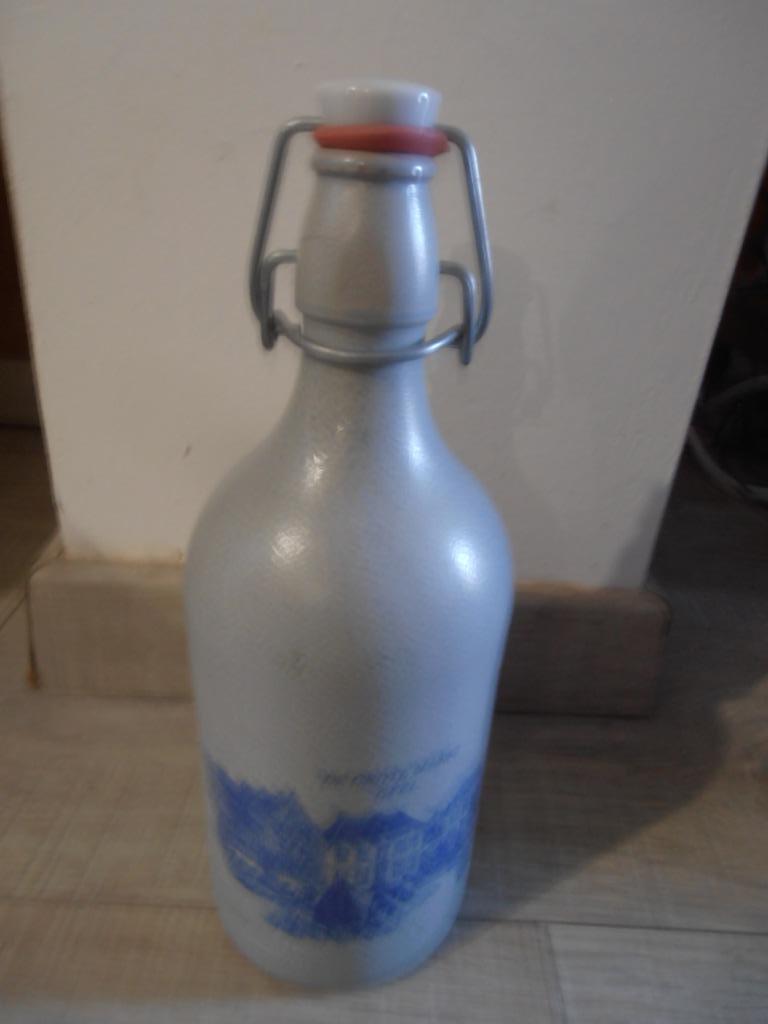 Stenen drankfles St.Sebastiaanbier grote markt Geel, Enlèvement ou Envoi