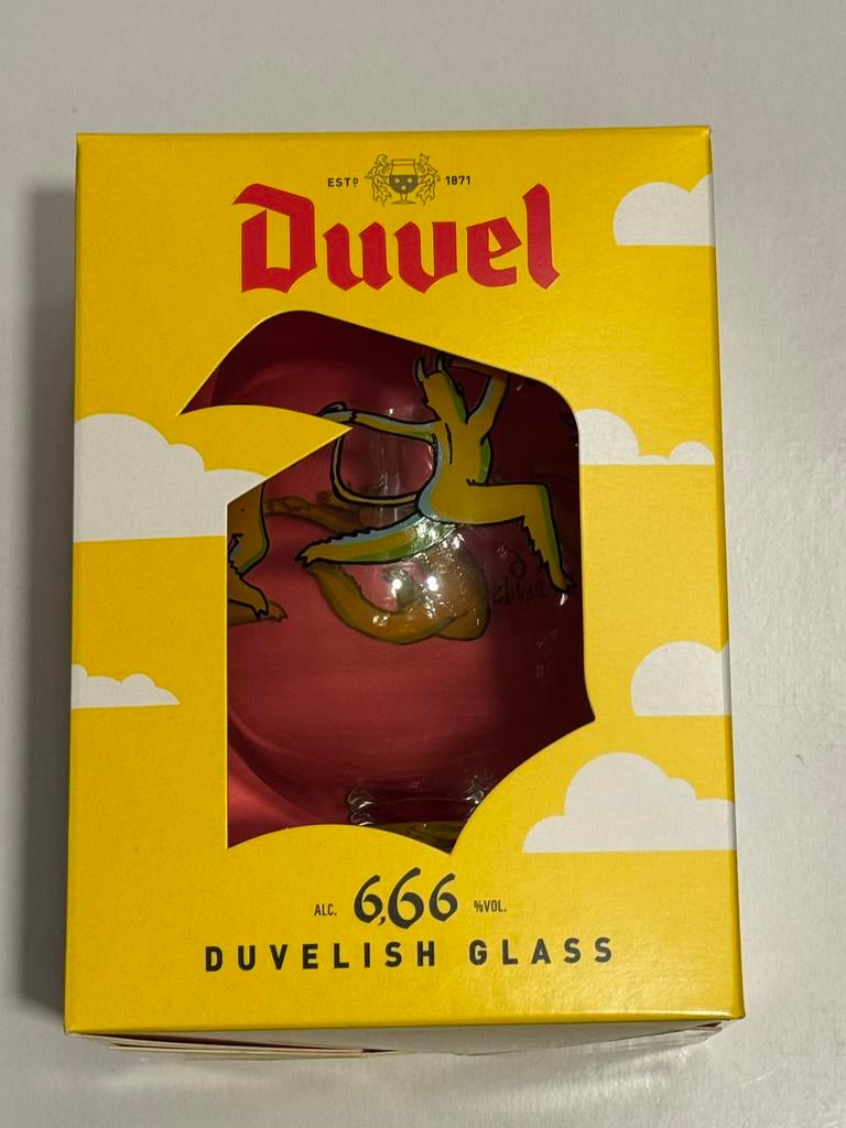 Verre Duvel 6.66 Duvelish, Enlèvement ou Envoi, Neuf, Verre à bière