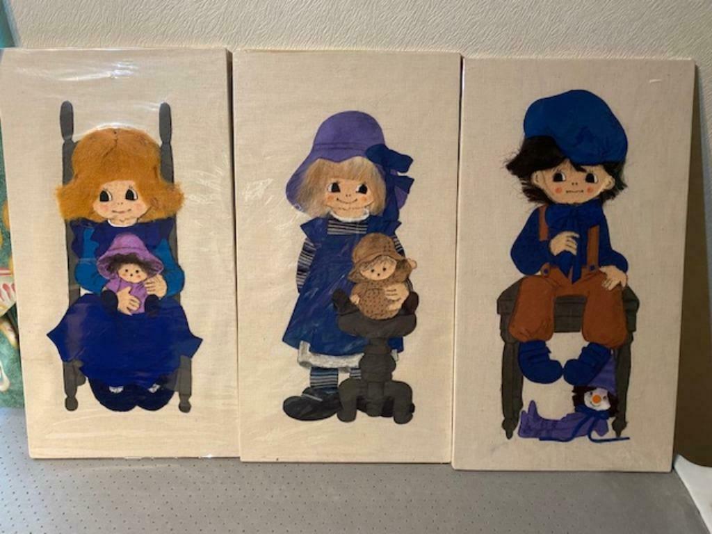 3 collages met vilt, Ophalen of Verzenden, Nieuw