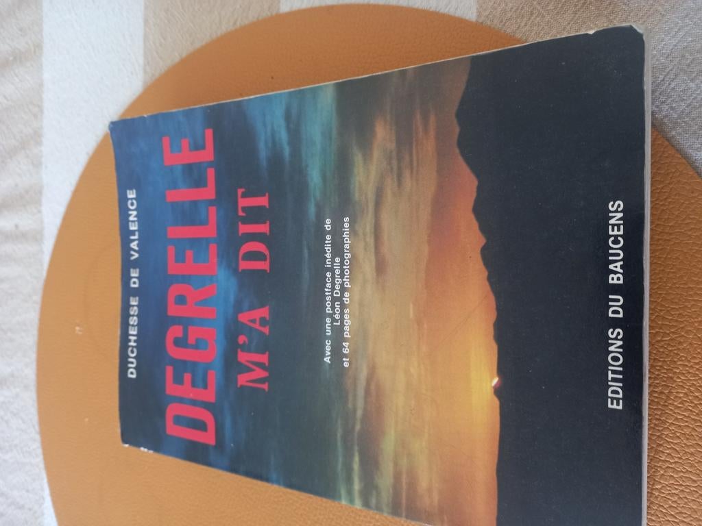 degrelle m à dit, Enlèvement ou Envoi, Utilisé