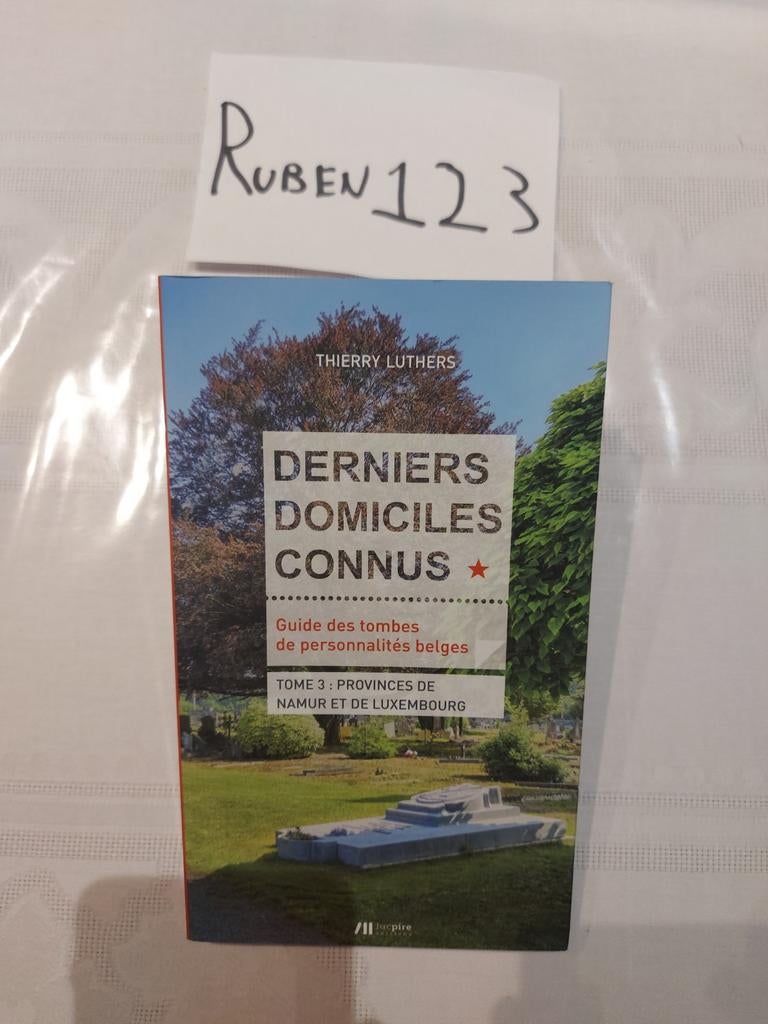 Derniers domiciles connus, Ophalen of Verzenden, Nieuw