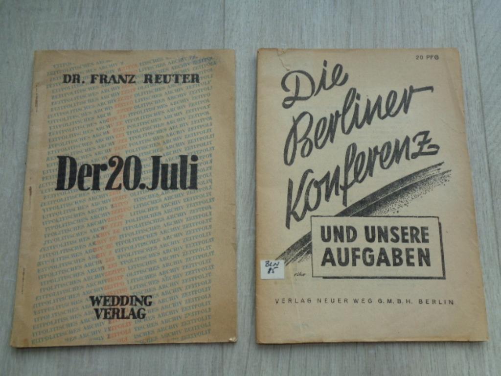 Boekjes direct na WO2 uitgegeven mbt WO2 -events , 2 € / st, Gelezen, Ophalen of Verzenden, 1945 tot heden, Overige onderwerpen