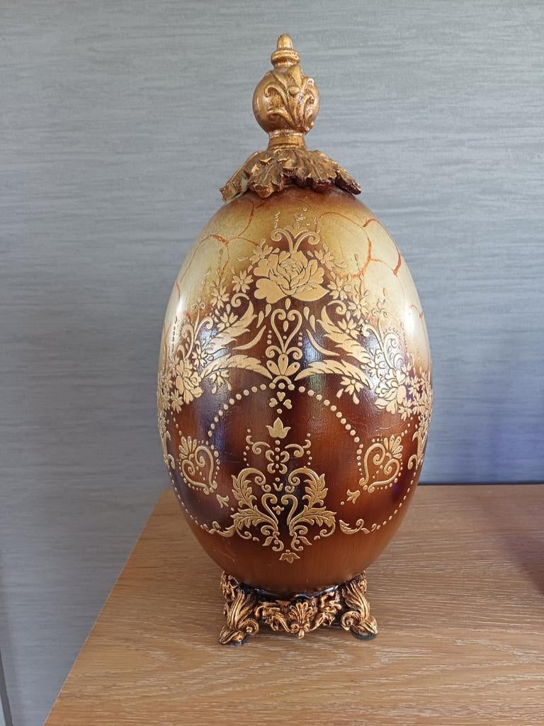 Decoratief ei, Antiek en Kunst, Ophalen of Verzenden