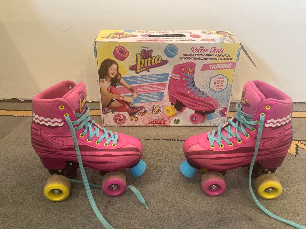 Rolschaatsen Son Luna 34/35, Kinderen en Baby's, Ophalen of Verzenden, Zo goed als nieuw