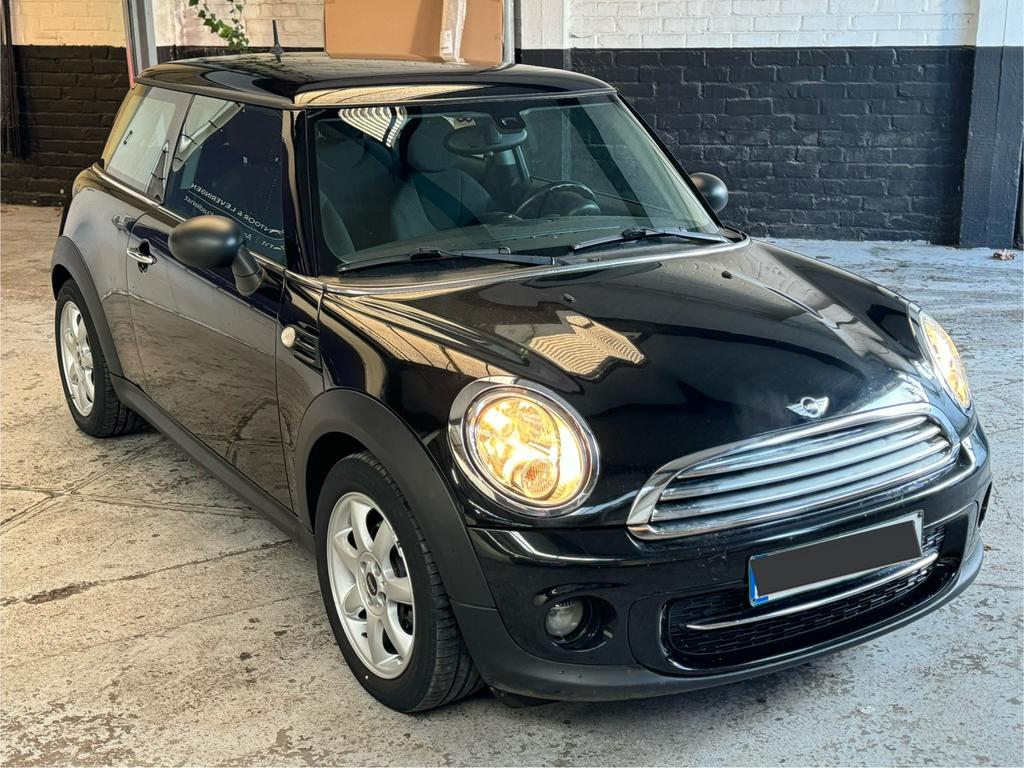 Mini Cooper // Benzine // Airco, Auto's, Mini, Zwart, Bedrijf, Handgeschakeld, 1400 cc