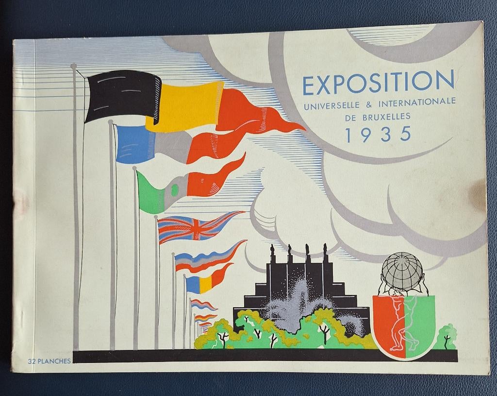Expo Brussel 1935- boek, Enlèvement ou Envoi, Comme neuf, Autres sujets/thèmes