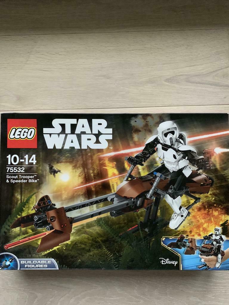 Star Wars LEGO Scout Trooper & Speeder Bike 75532, Ophalen of Verzenden, Nieuw