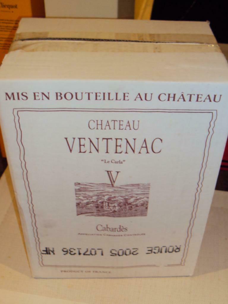 France Cabardès 2005 Chateau Ventenac 'Le Carla' - AOC - MdC, Neuf, Pleine, Enlèvement, Vin rouge