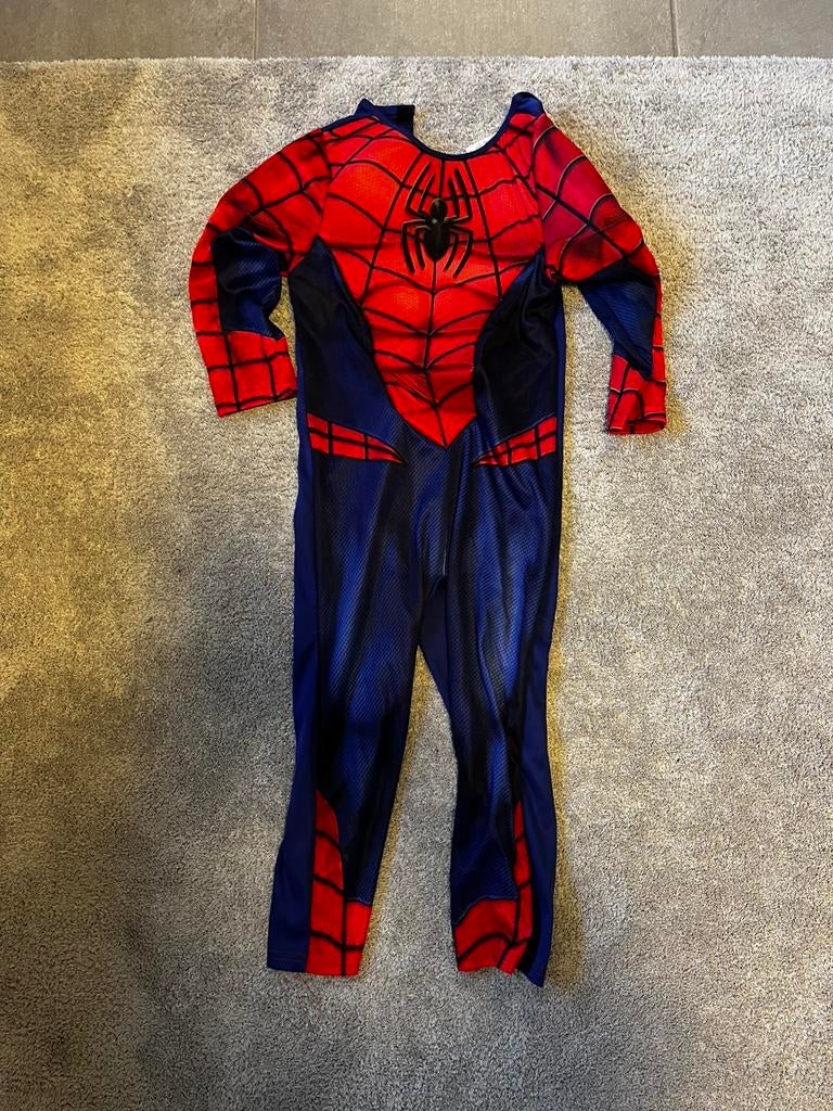 Spider-Man kostuum met masker, Kinderen en Baby's, Ophalen, Zo goed als nieuw