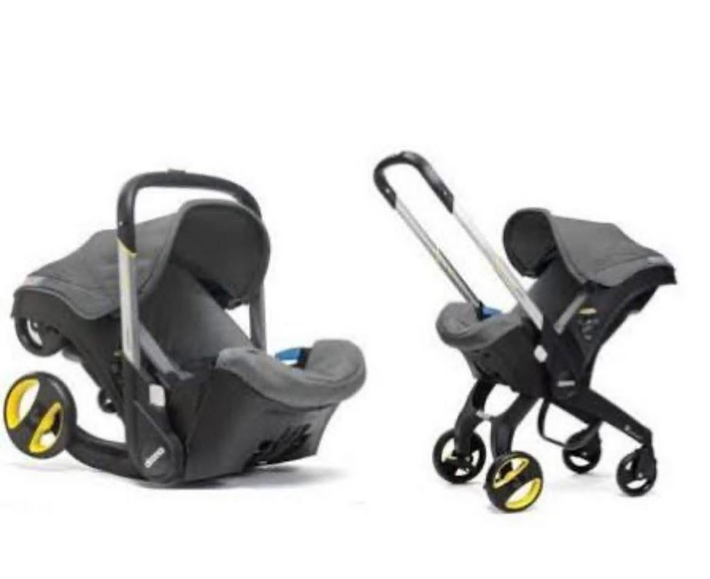 Poussette Doona avec 2 bases, Autres marques, Avec siège auto, Enlèvement, Utilisé
