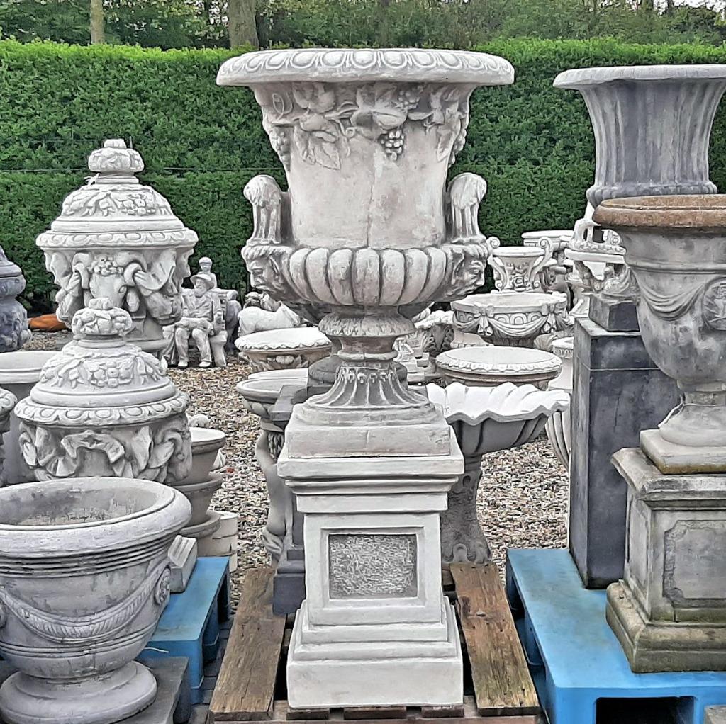 Siervazen Bloembakken Bloempotten Sierpotten van beton, Tuin en Terras, Bloempotten, Ophalen, Nieuw, Beton, Balkon