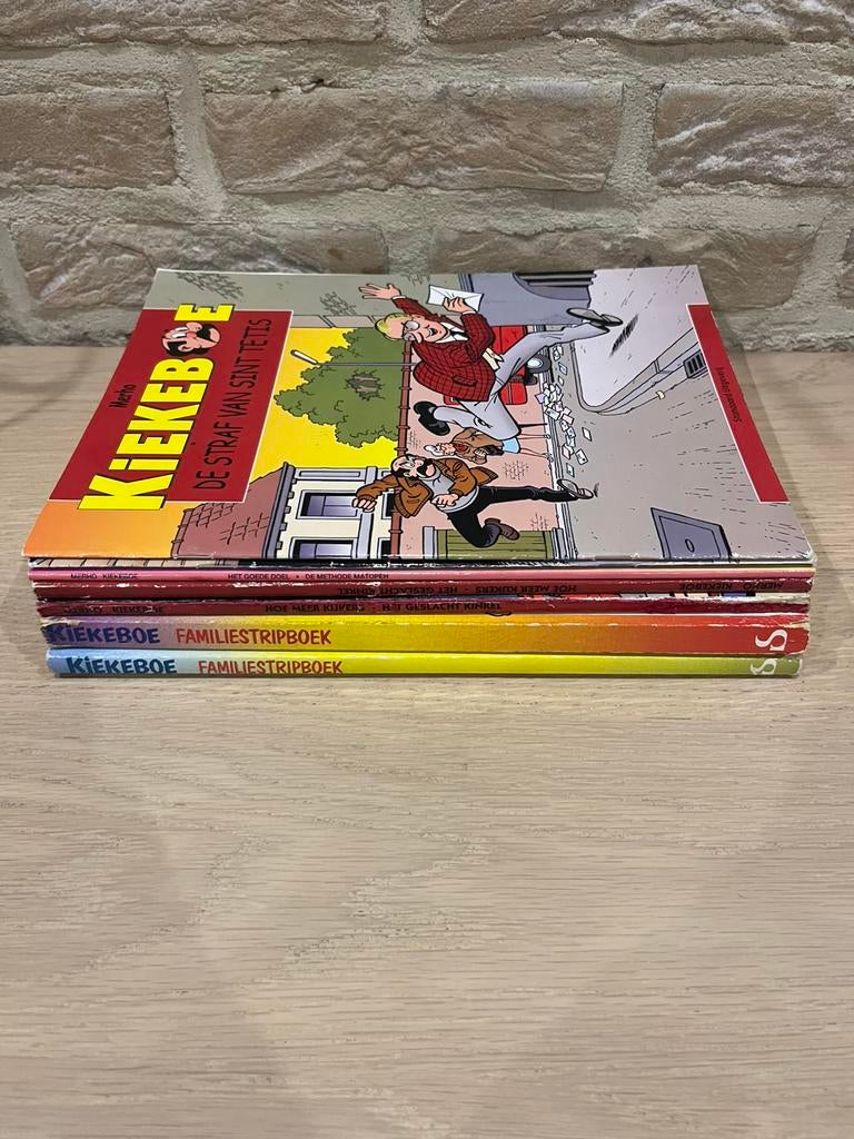 Kiekeboe familieboeken + andere uitgaves, Meerdere stripboeken, Ophalen of Verzenden