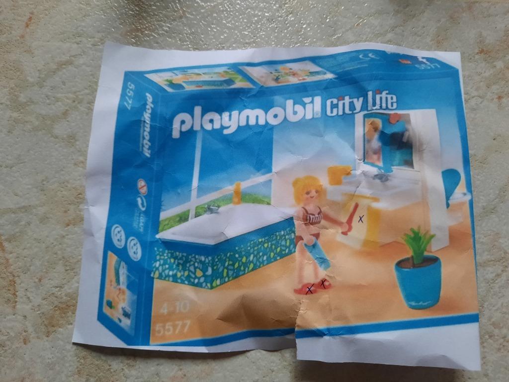 Playmobil City Life set 5577 badkamer, Kinderen en Baby's, Speelgoed | Playmobil, Ophalen of Verzenden, Gebruikt