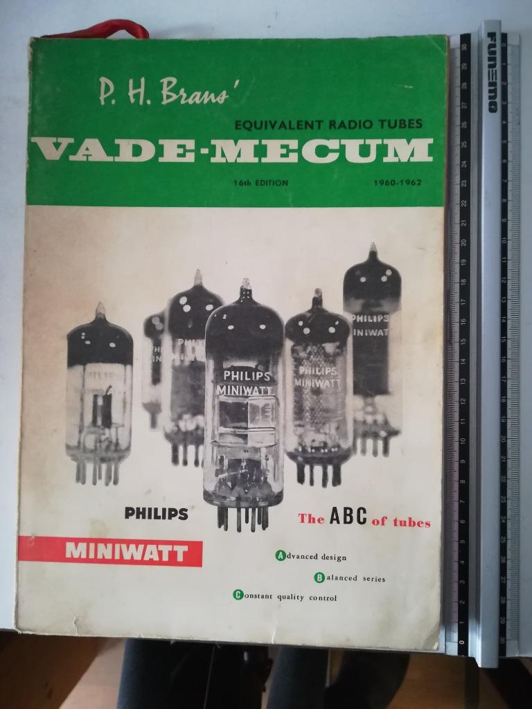 Brans' Equivalent Radio tubes Vademecum, Enlèvement, Utilisé, Ne s'applique pas, Brans
