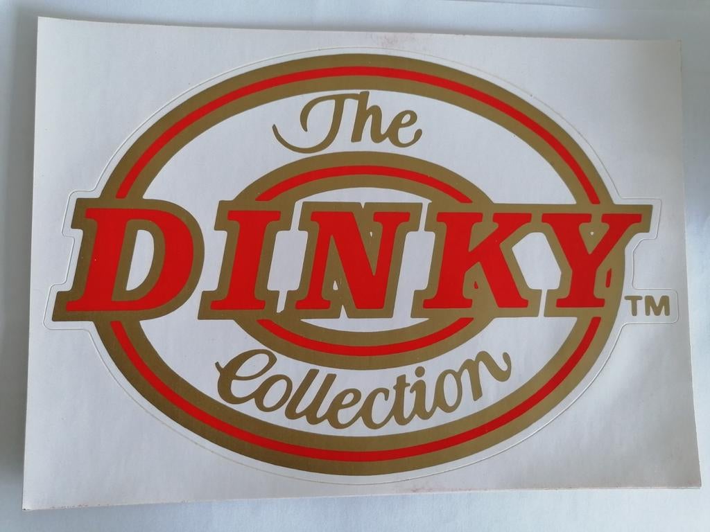 Autocollant Matchbox The Dinky Collection A4, Enlèvement ou Envoi, Comme neuf, Dinky Toys