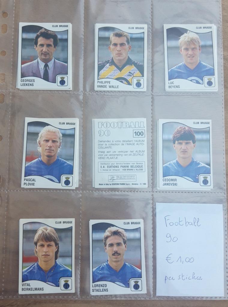 Autocollants Panini Football 90, Enlèvement ou Envoi, Neuf, Plusieurs autocollants
