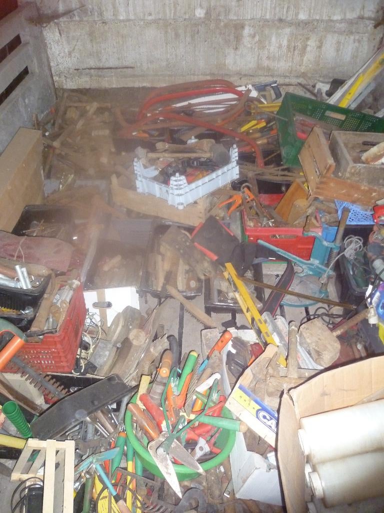 GROOT LOT ALLERHANDE WERKMATERIAAL, Antiek en Kunst, Ophalen of Verzenden