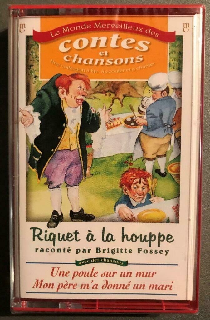 Cassette audio  Riquet à la houppe raconté par Brigitte F., Cd's en Dvd's, Cassettebandjes, Origineel, Kinderen en Jeugd, 1 bandje