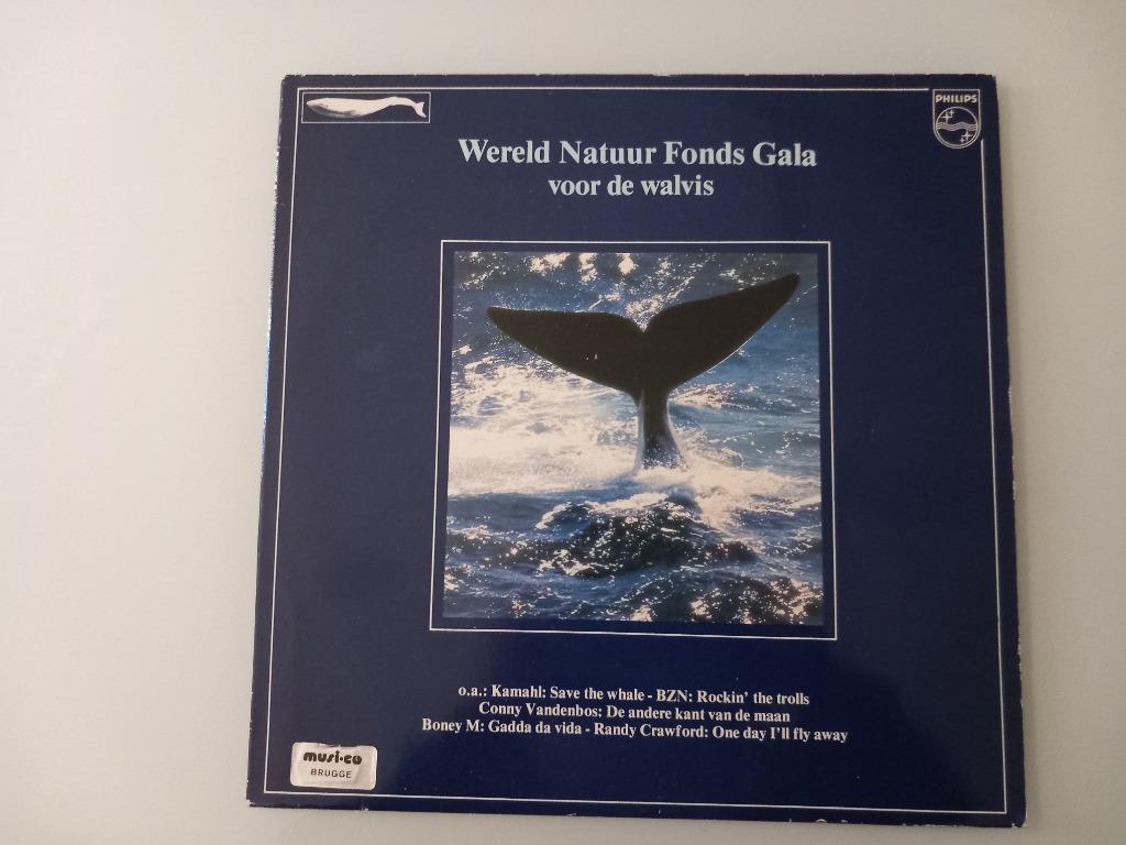 LP vinyle du World Wildlife Fund for the Whale 80s Pop Disco, Enlèvement ou Envoi, 12 pouces