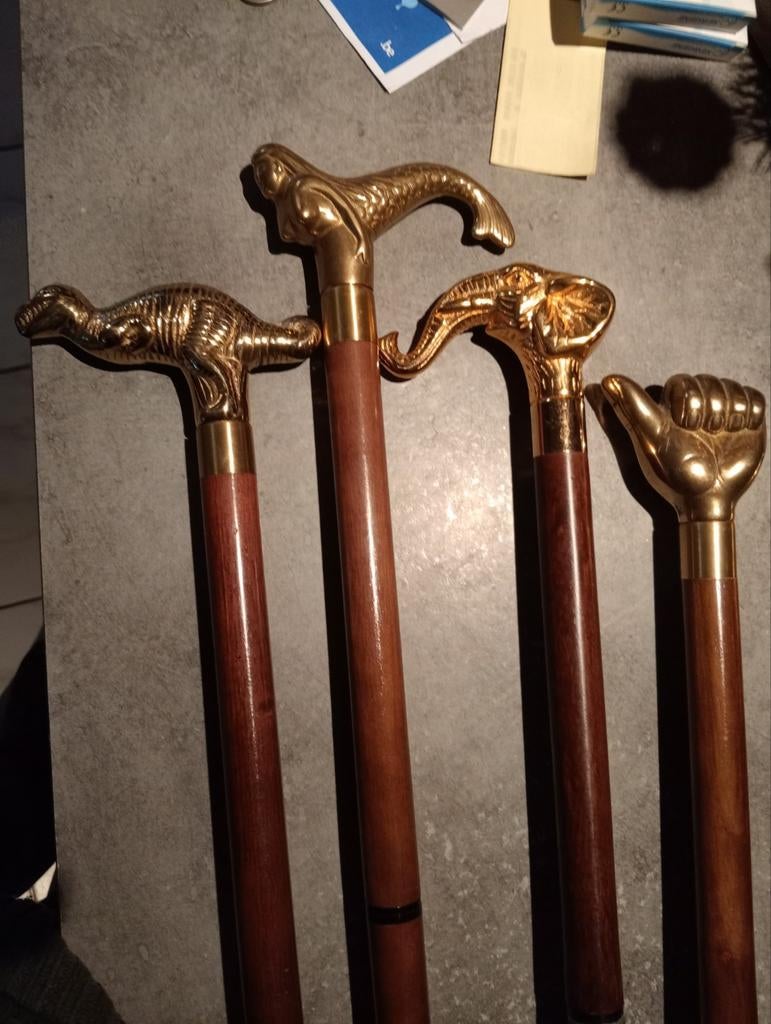 Wandelstok met flacon, Ophalen of Verzenden, Zo goed als nieuw