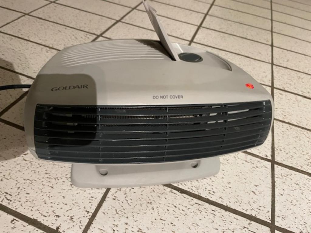 Radiateurs soufflants - 2 pcs, Bricolage & Construction, Enlèvement, Utilisé, 800 watts ou plus, Radiateur