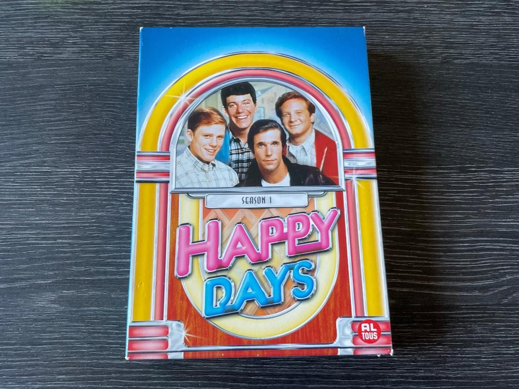 Dvd-box Happy Days Seizoen 1, Cd's en Dvd's, Dvd's | Tv en Series, Alle leeftijden, Ophalen of Verzenden, Zo goed als nieuw