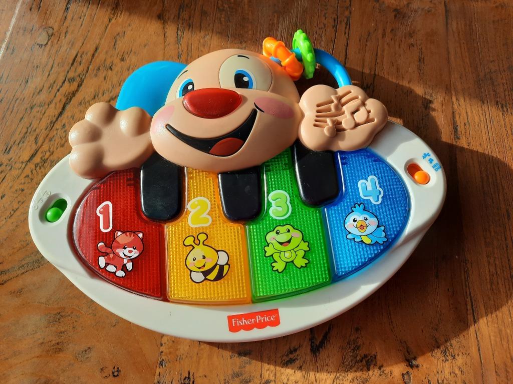 piano speelgoed, Ophalen of Verzenden, Gebruikt, Taal en Lezen, Met licht