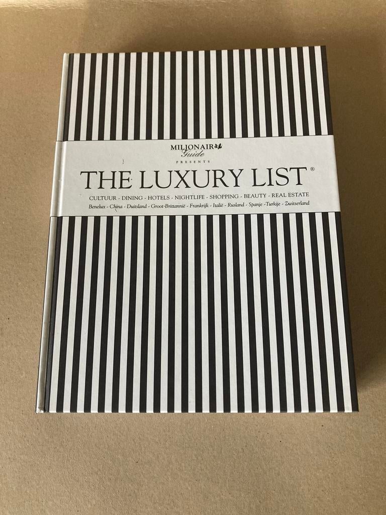 Boek the luxury list, Ophalen of Verzenden