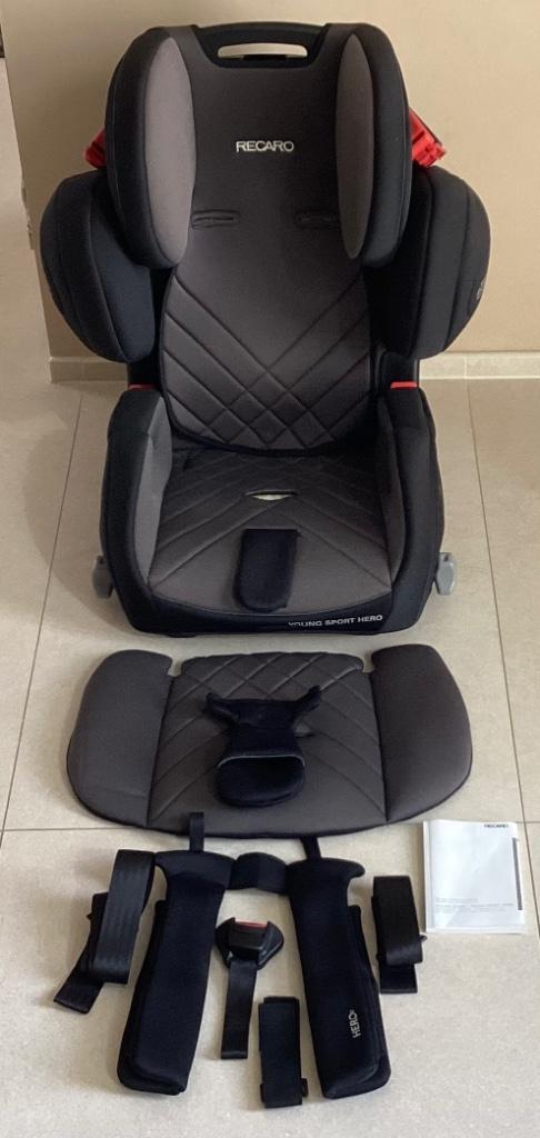 Siège auto RECARO pour enfants (9 à 18 kg et 15 à 36 kg), Autres marques, Ceinture de sécurité, Enlèvement, Protection latérale
