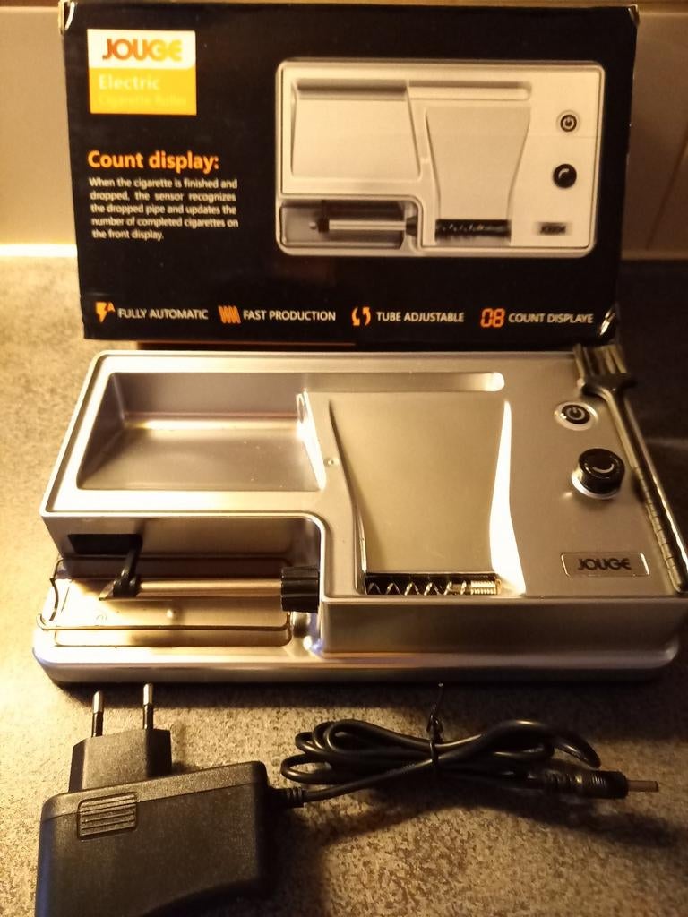 Electric Cigarette roler, Ophalen