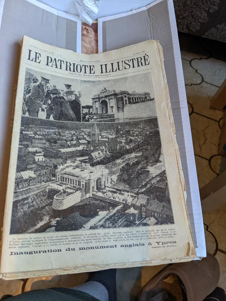 Le patriote illustre, Ophalen of Verzenden, Gebruikt, Tijdschrift of Boek