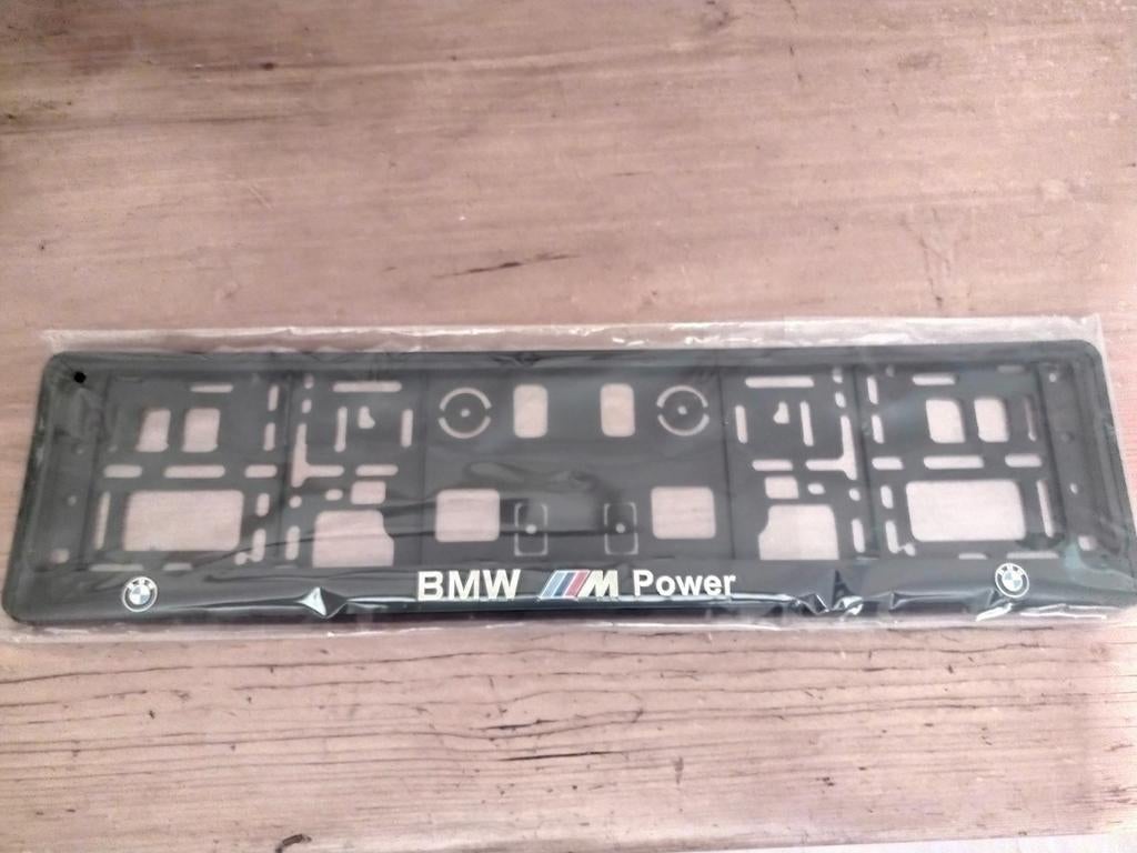 BMW kenteken plaat houder nieuw, Auto diversen, Kentekenplaathouders, Ophalen of Verzenden, Zo goed als nieuw